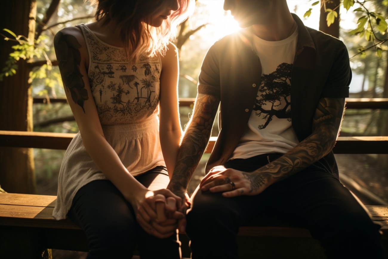 Tatuaże dla par: wyrażenie miłości na skórze