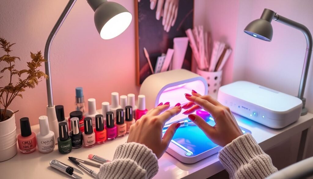 trwałość manicure żelowego w domu