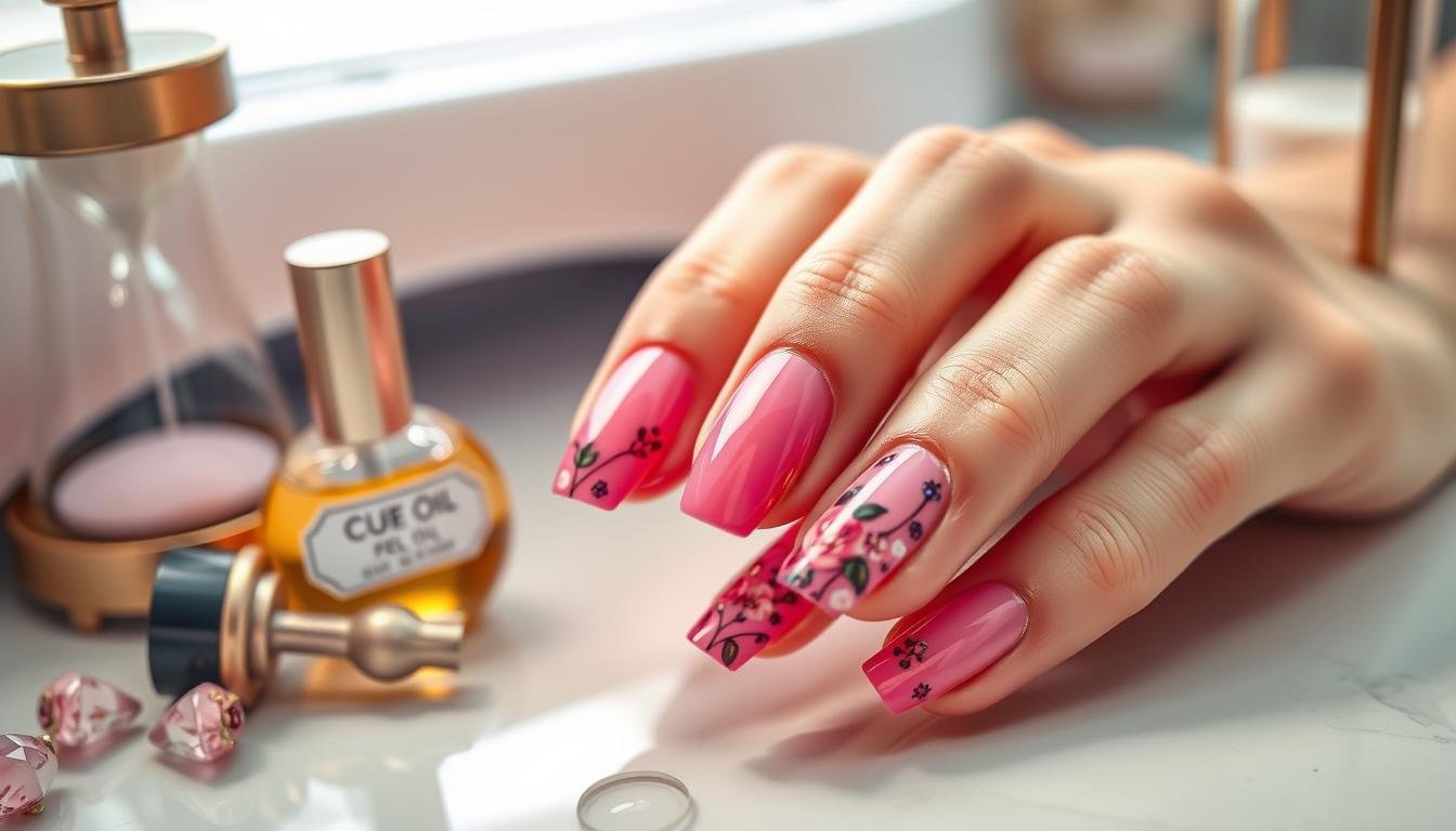 trwałość manicure żelowego