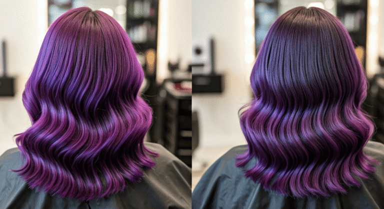 Fioletowe refleksy na włosach – jak je zrobić&hellip;