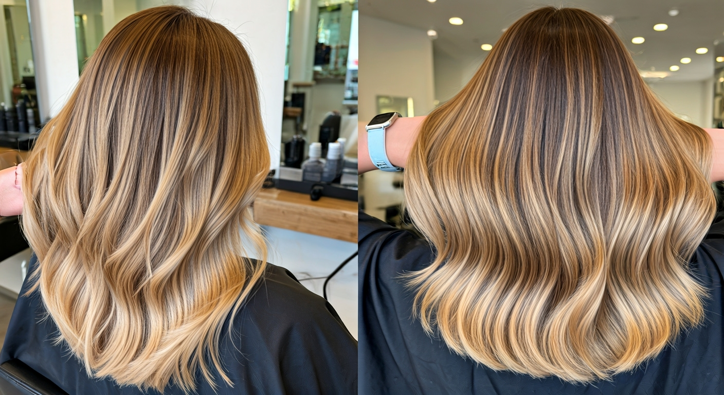 Sombre refleksy na ciemnych włosach - jak je zrobić i komu pasują? Kilka metod stworzenia refleksów 2